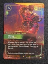Riftbound: League of Legends Spiritforged - Ornn - Blacksmith #058 - EPIC FOIL