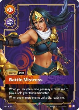 Sivir, Battle Mistress