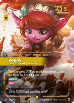 Poppy - Defender of the Meek (Alternate Art)