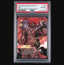Riftbound Sett English Ogn-Origins 310* Signature Overnumber Gem Mint PSA 10