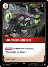 Riftbound Chemtech Enforcer (3/356) Origins LP FOIL