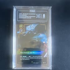 Riftbound Spiritforged Ornn Fire Below the Mountain 244/221 Foil TAG 8