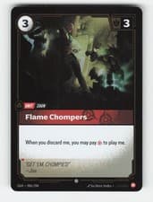 Flame Chompers 006/298 Common Origins Riftbound Foil Near Mint