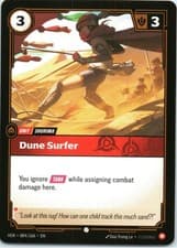 Dune Surfer 004/166 Common Vendetta Riftbound Near Mint
