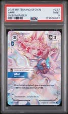 2026 RIFTBOUND: LEAGUE OF LEGENDS SFD-SPIRITFORGED #227 AHRI - INQUISITIVE PSA 9