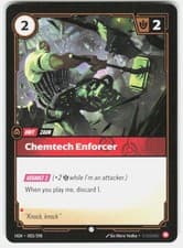 CHEMTECH ENFORCER 003/298 COMMON ORIGINS RIFTBOUND NM/M