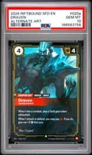 2026 RIFTBOUND: LEAGUE OF LEGENDS SFD-SPIRITFORGED DRAVEN - VANQUISHER PSA 10