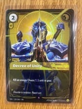 Decree of Unity 131/166 Rare Riftbound Vendetta