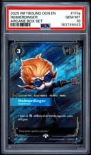 HEIMERDINGER #111a/298 ARCANE BOX SET 2025 RIFTBOUND: ORIGINS EN - OGN- PSA 10