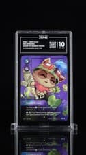 2025 RIFTBOUND: LEAGUE OF LEGENDS ORIGINS #307 TEEMO SWIFT SCOUT TAG GEM MINT 10