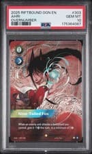 2025 RIFTBOUND LOL ORIGINS OVERNUMBER #303 AHRI - NINE-TAILED FOX PSA 10