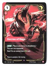 Riftbound Decree of Rage VEN 015/166 Foil