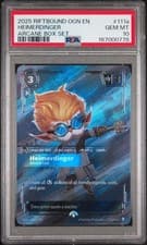 2025 RIFTBOUND: LEAGUE OF LEGENDS OGN-ORIGINS HEIMERDINGER - INVENTOR PSA 10