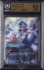 2026 RIFTBOUND VENDETTA AHRI CRYSTAL ROSE #SP3 BGS 9.5