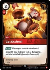 Riftbound Get Excited! (8/352) Origins NM