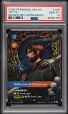 Jayce, Defender of Tomorrow (Signature) 194*/166 Riftbound TCG Vendetta