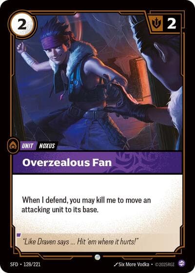 Overzealous Fan