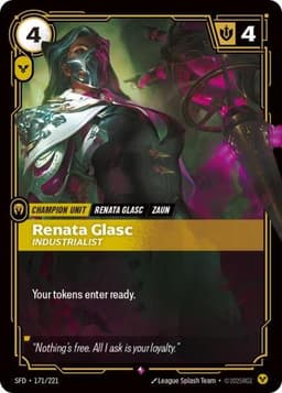 Renata Glasc, Industrialist