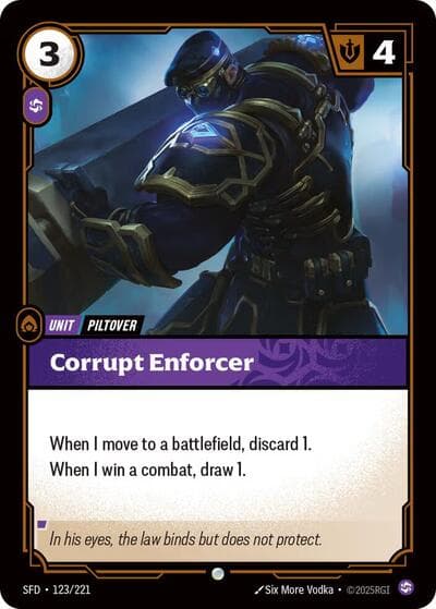 Corrupt Enforcer