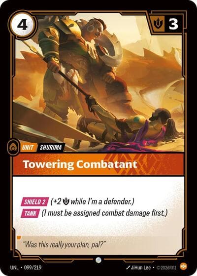 Towering Combatant